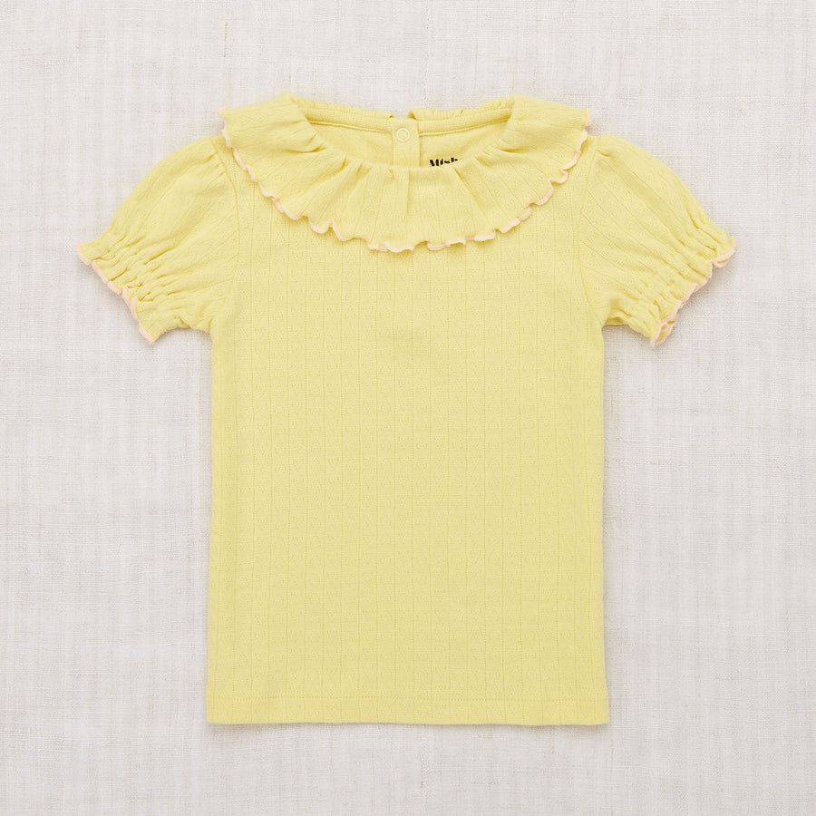 Misha and Puff Vintage Yellow Hearts Balloon Sleeve Paloma