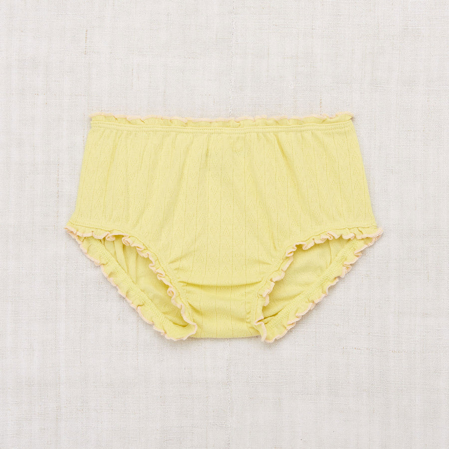 Misha and Puff Vintage Yellow Hearts Ruffle Brief
