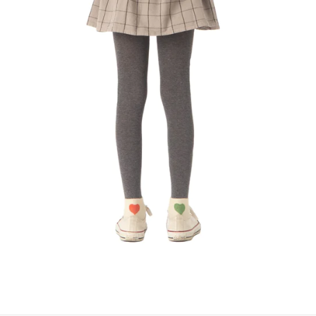 Piupiuchick Ecru Heart Short Socks