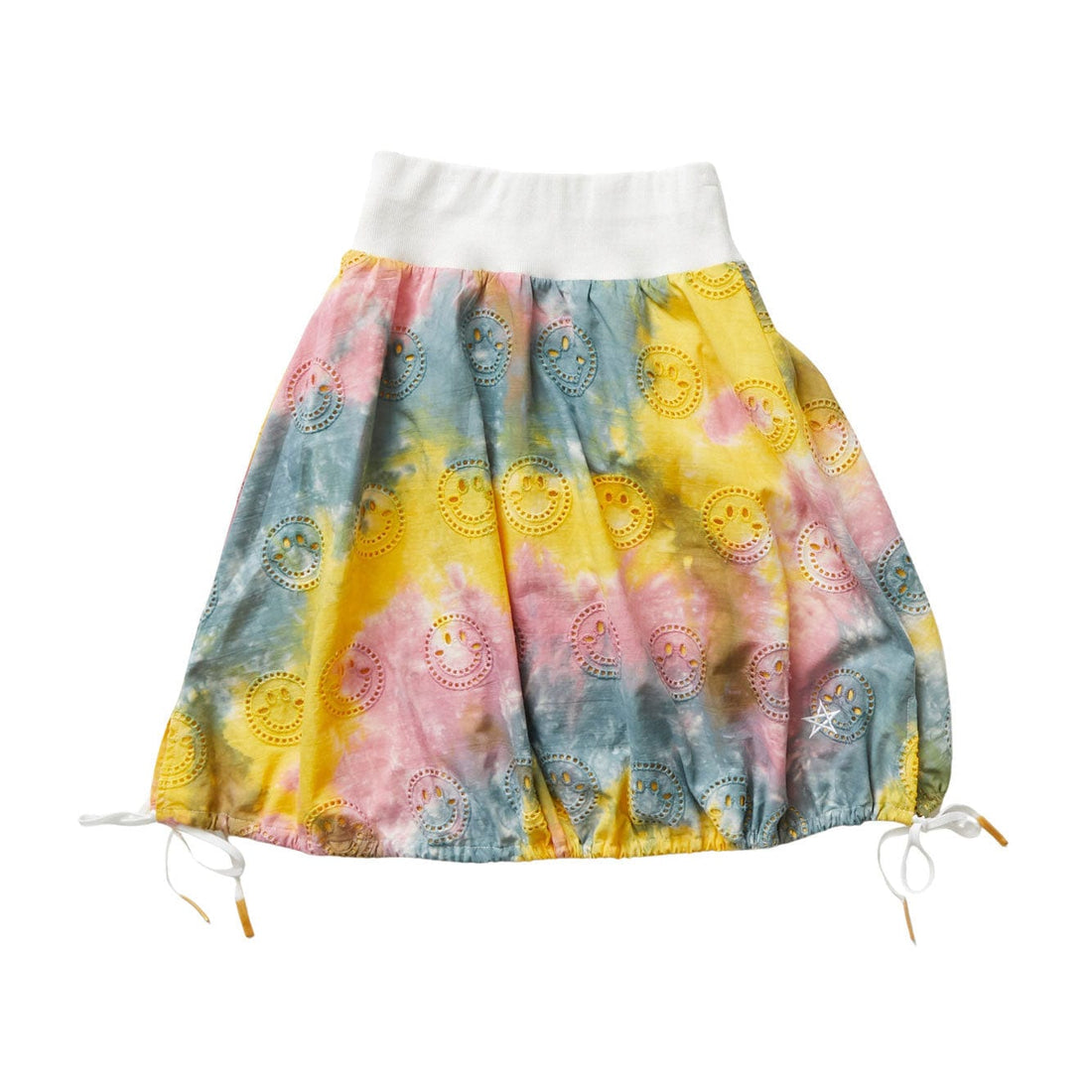 Hey Kid bottoms Hey kid Smiley Face Eyelet Skirt