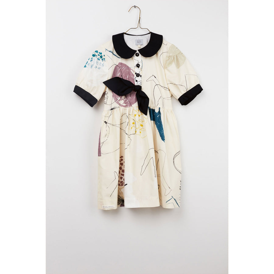 Hilda.Henri dresses Hilda.Henri Nostalgic Print Cacilia Dress