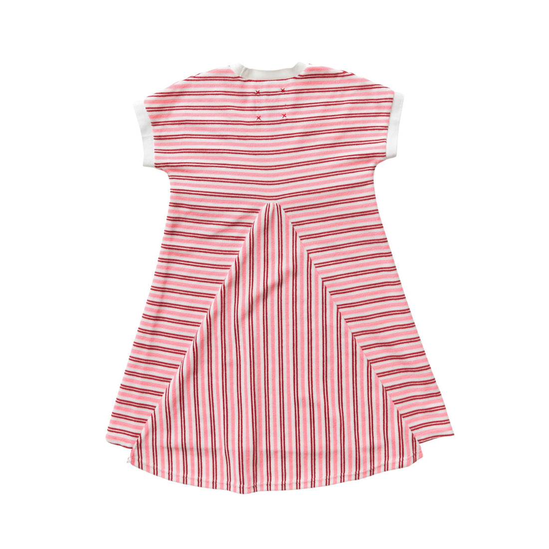 Hey kid Pink Striped Terry Dress
