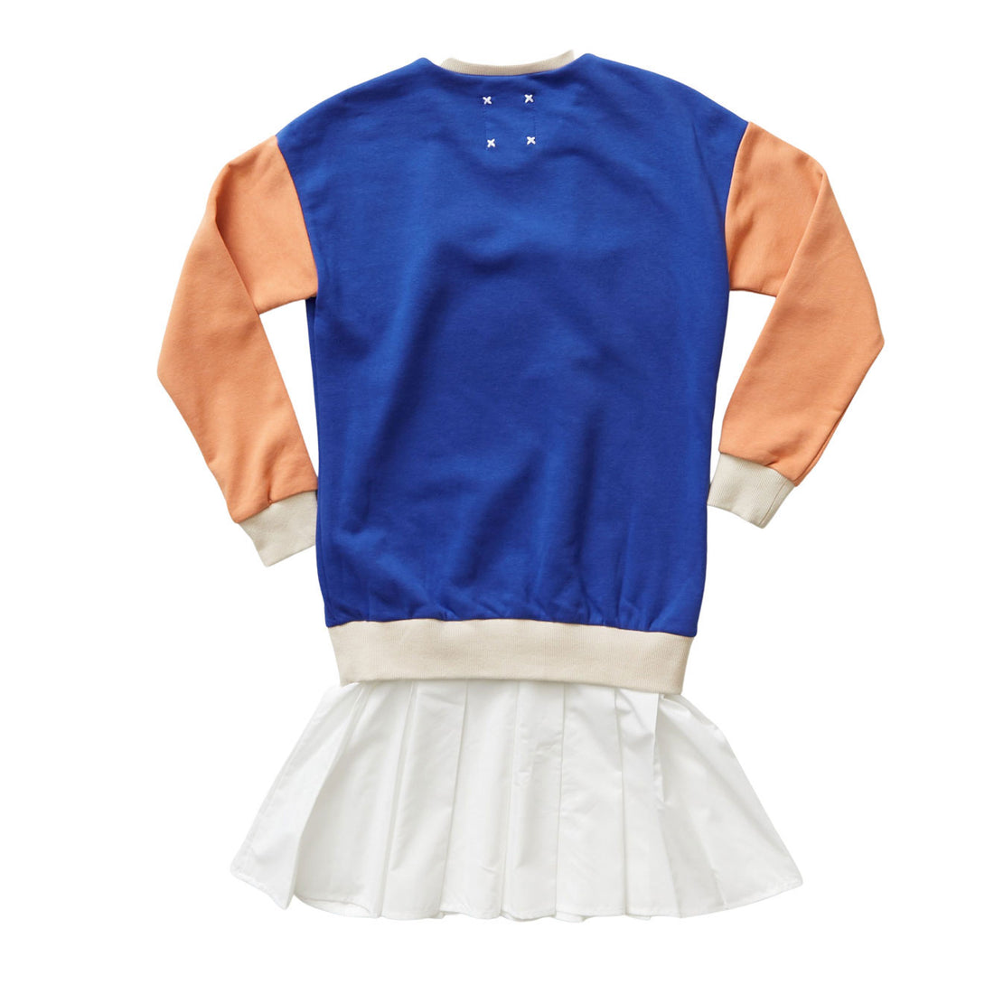 Hey kid Color Block Sweatshirt Dress