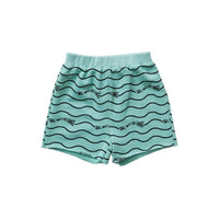 Hey kid Sage Sun Logo Shorts