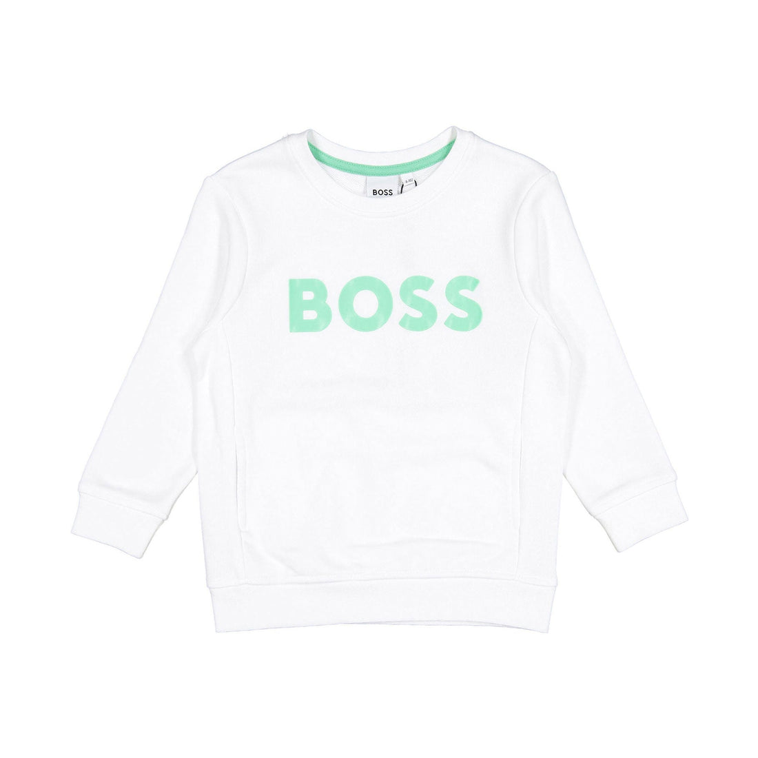 Hugo Boss sweatshirts Hugo Boss White Logo Sweatshirt
