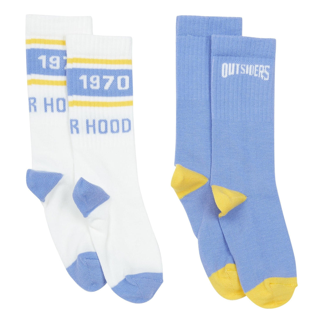 Hundred Pieces accessories Hundred Pieces White Pack 2 Pairs Of Socks Outsiders Brothers