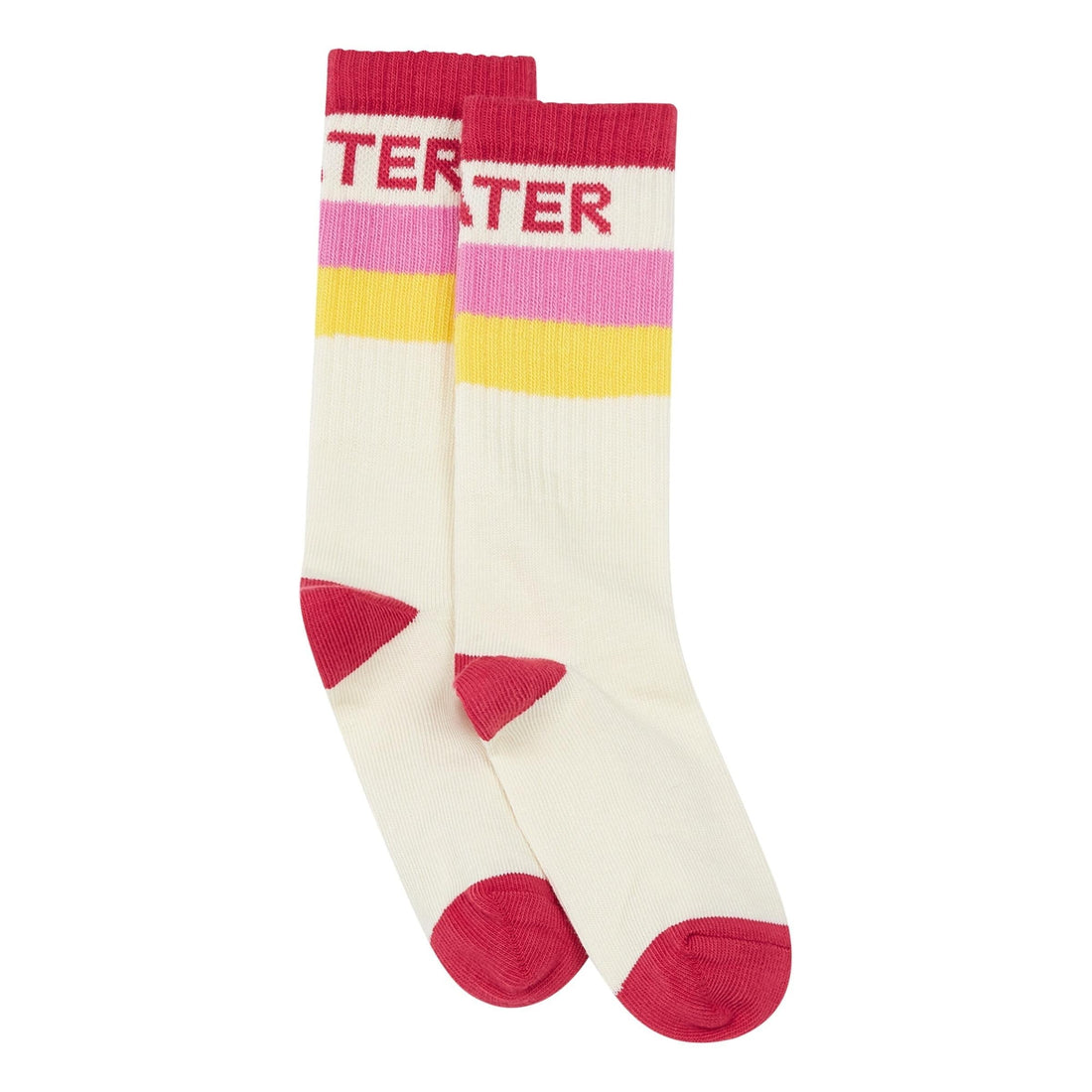 Hundred Pieces accessories Hundred Pieces White Pack 2 Pairs Of Socks Skater Cali