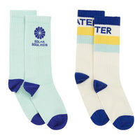 Hundred Pieces accessories Hundred Pieces White Pack 2 Pairs Of Socks Skater Soul