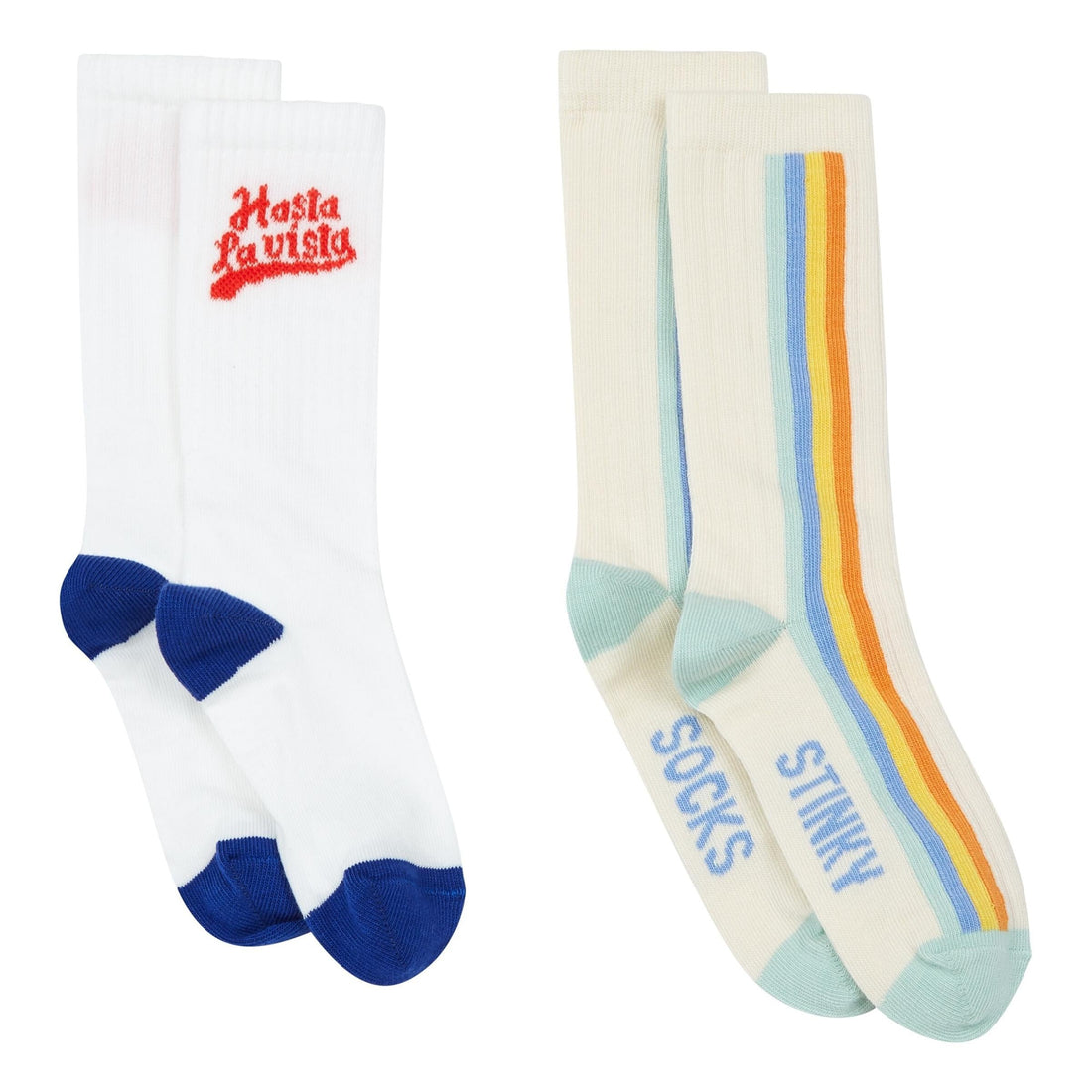 Hundred Pieces accessories Hundred Pieces White Pack 2 Pairs Of Socks Stinky Vista