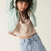 Hundred Pieces bottoms Hundred Pieces Bleached Blue Denim Shorts