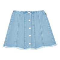 Hundred Pieces bottoms Hundred Pieces Bleached Blue Short Skirt Denim