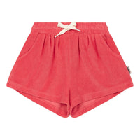 Hundred Pieces bottoms Hundred Pieces Coral Terry Cloth Shorts