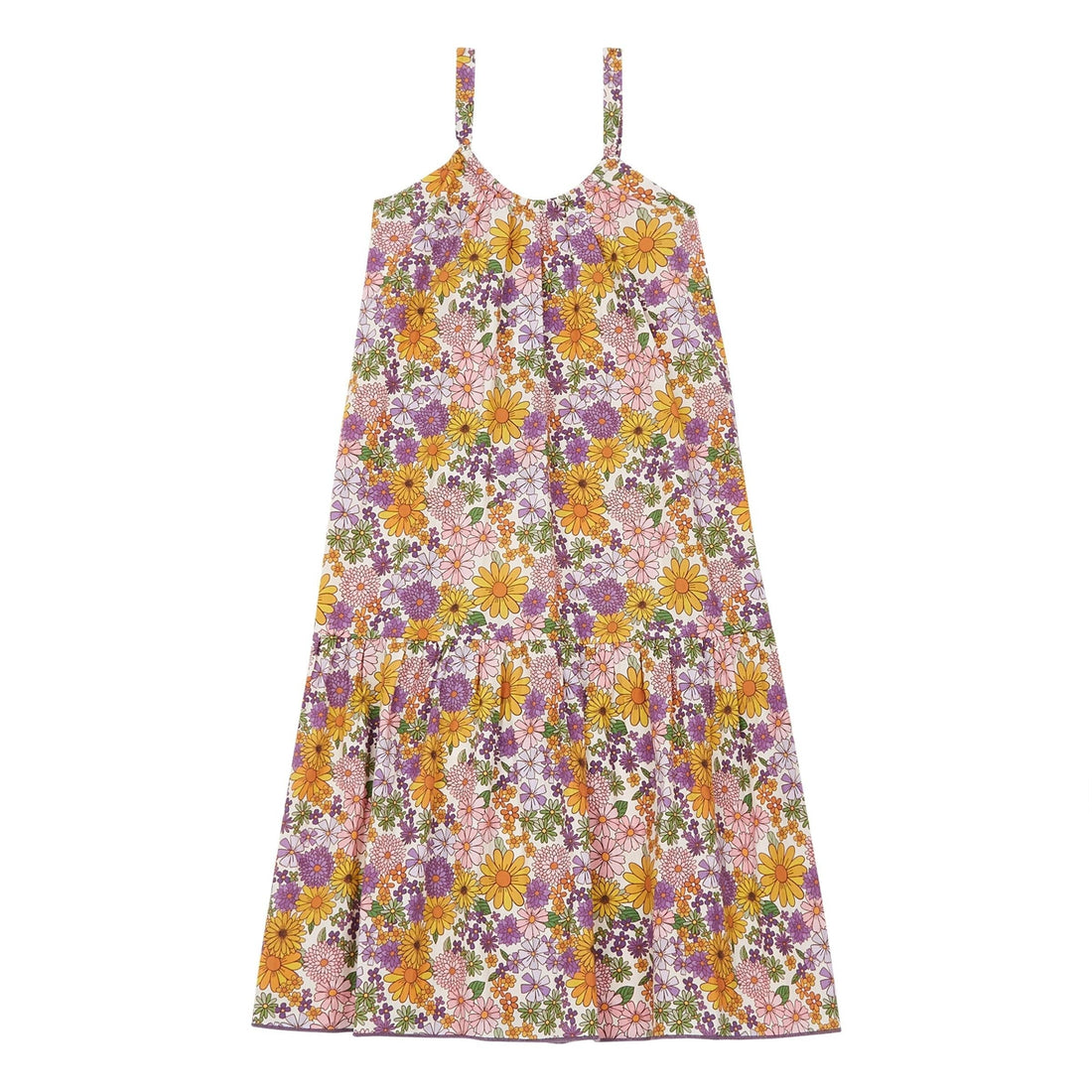 Hundred Pieces dresses Hundred Pieces Flowers Long Backless Dress