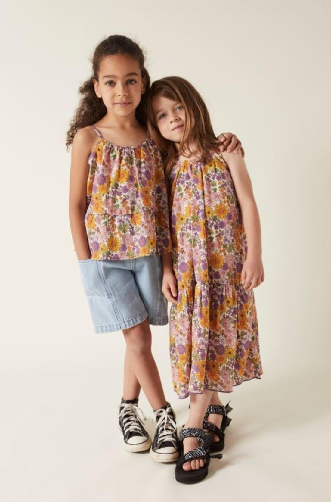 Hundred Pieces dresses Hundred Pieces Flowers Long Backless Dress
