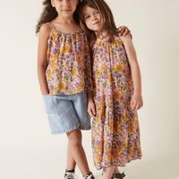 Hundred Pieces dresses Hundred Pieces Flowers Long Backless Dress