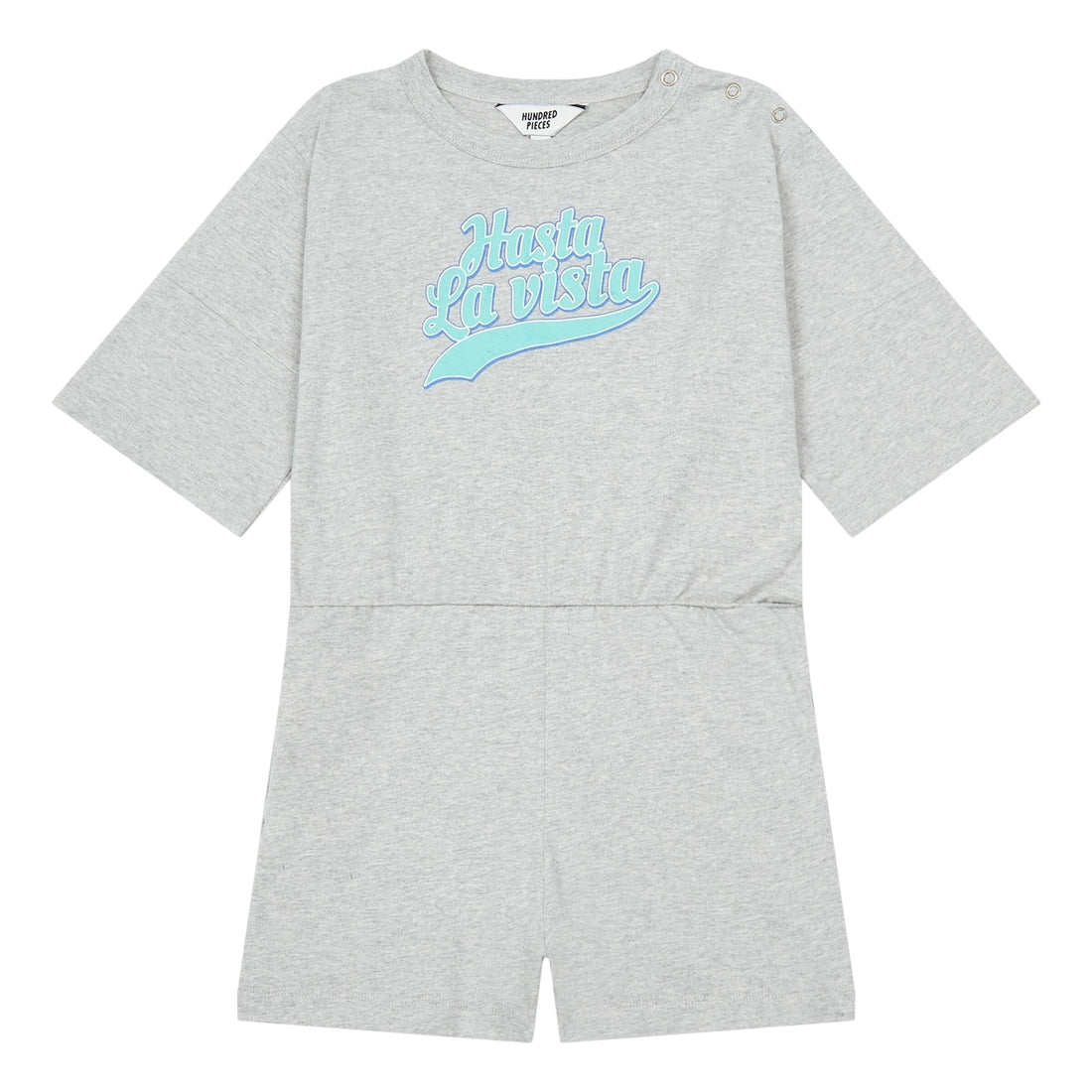 Hundred Pieces dresses Hundred Pieces Light Heather Grey Vintage Playsuit