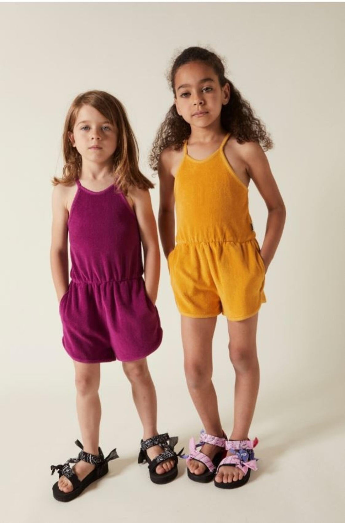 Hundred Pieces dresses Hundred Pieces Marigold Terry Cloth Playsuit