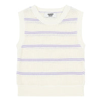Hundred Pieces knitwear Hundred Pieces Off White Knitted Top