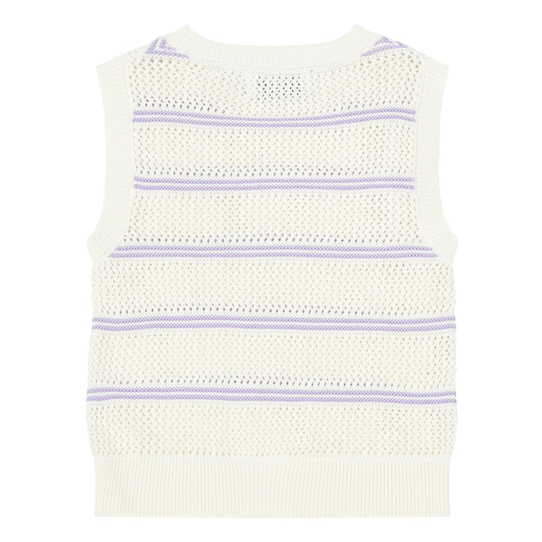 Hundred Pieces knitwear Hundred Pieces Off White Knitted Top
