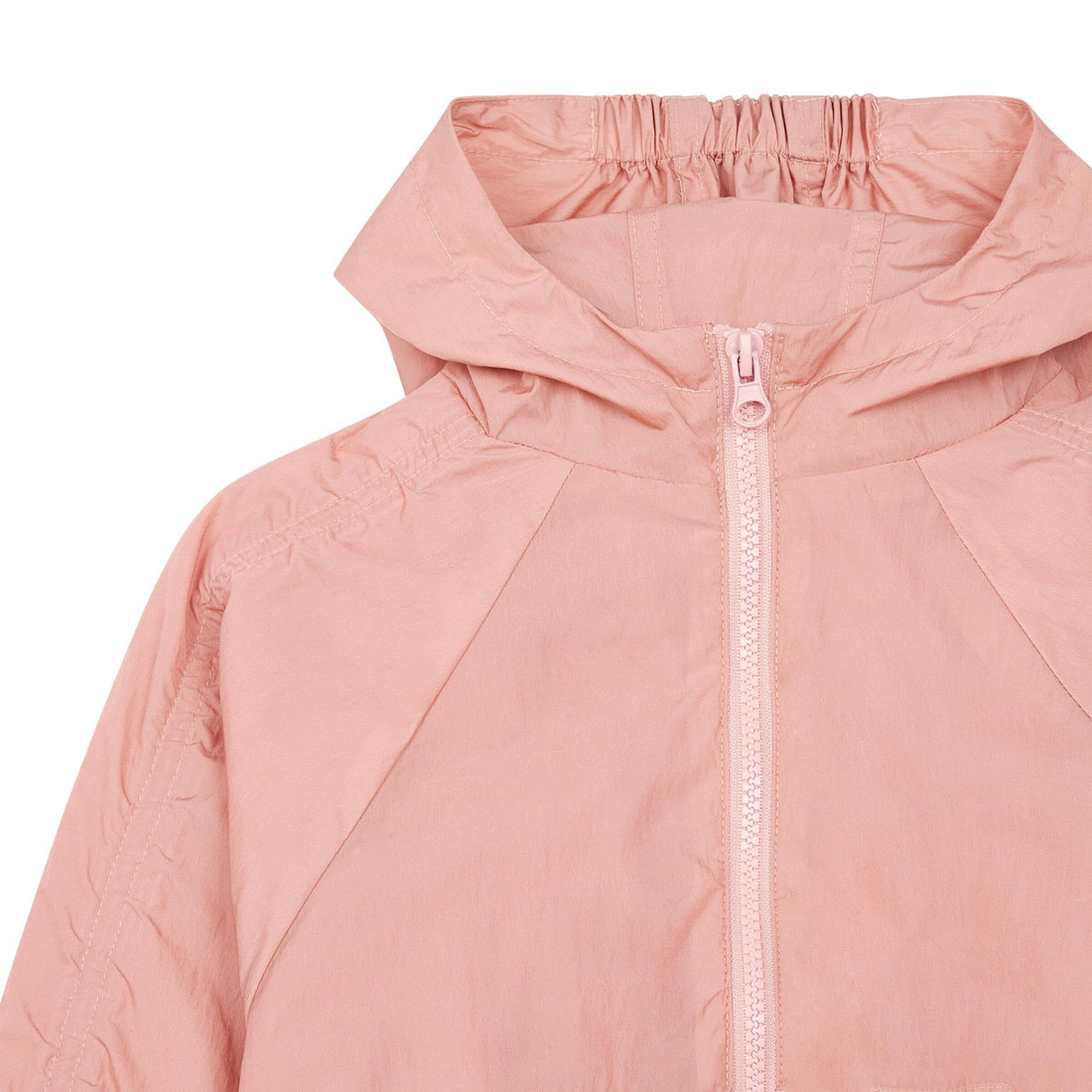 Hundred Pieces Outerwear Hundred Pieces Blush Hooded Windbreaker