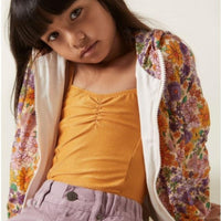Hundred Pieces Outerwear Hundred Pieces Flowers Hooded Windbreaker