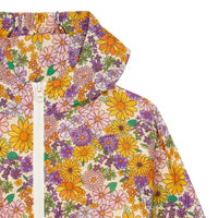 Hundred Pieces Outerwear Hundred Pieces Flowers Hooded Windbreaker