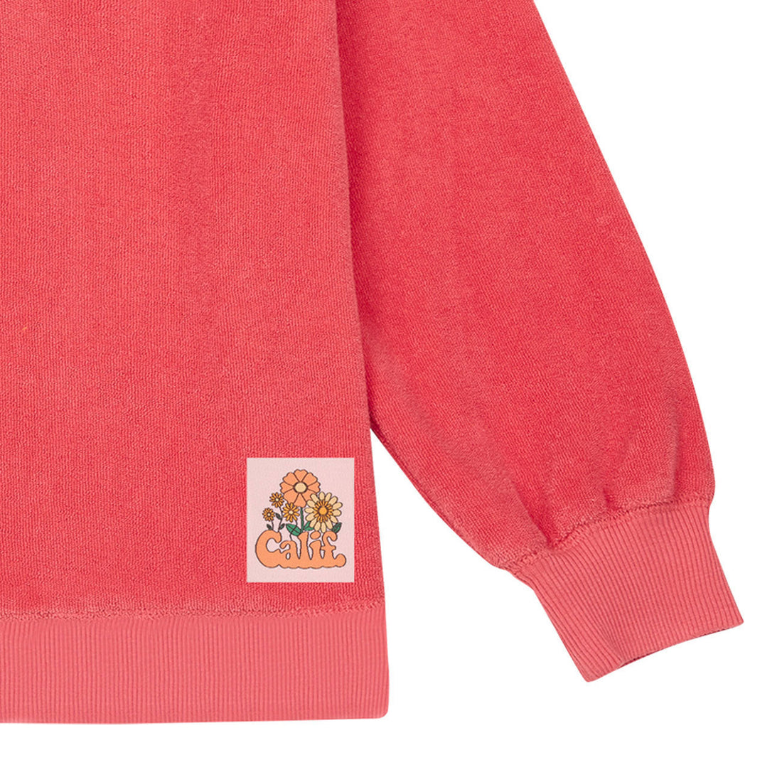 Hundred Pieces sweatshirts Hundred Pieces Coral Terry Cloth Hoodie