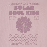 Hundred Pieces sweatshirts Hundred Pieces Dried Lilac Cotton Zip-Up Solar Hoodie