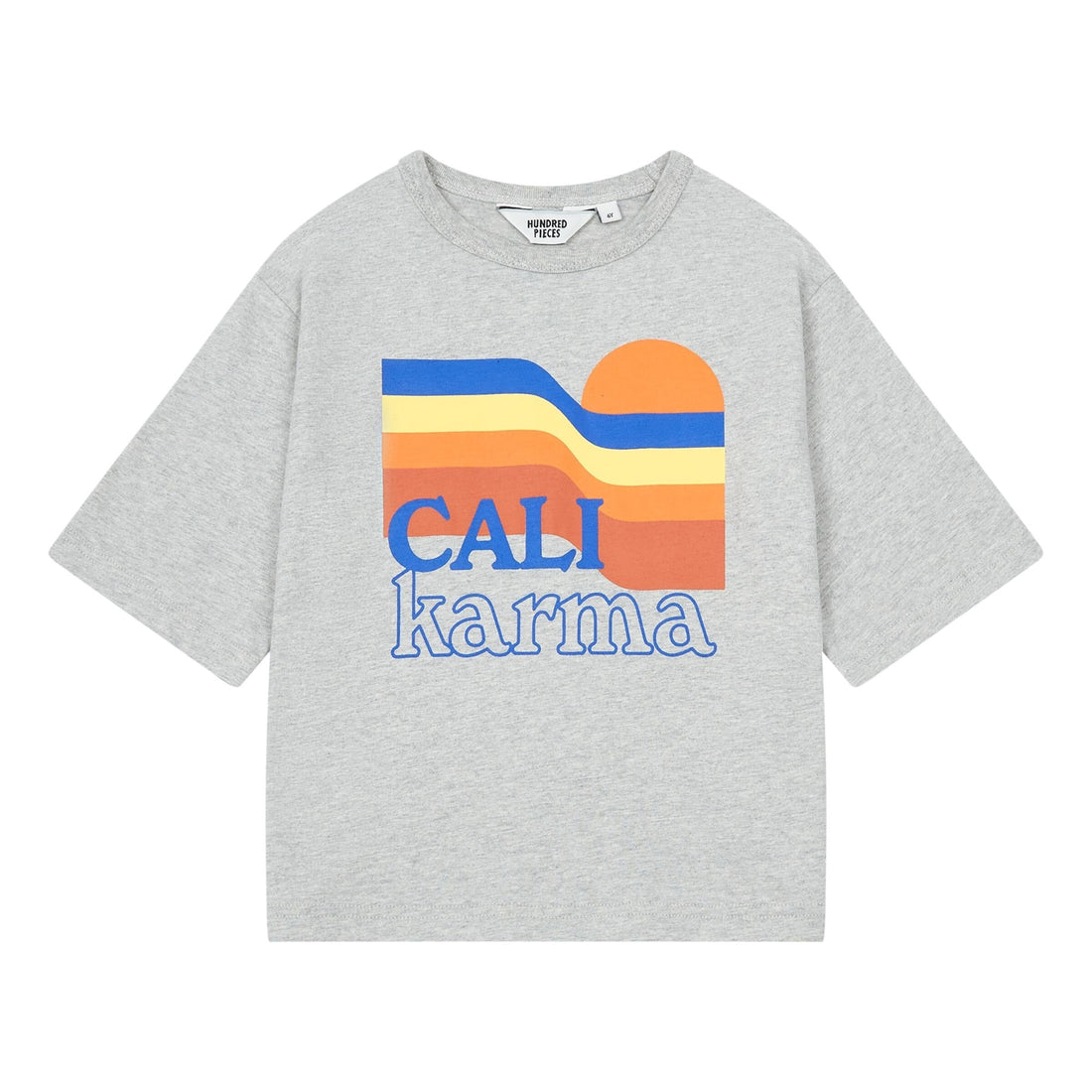 Hundred Pieces tees Hundred Pieces Light Heather Cali Karma T-Shirt