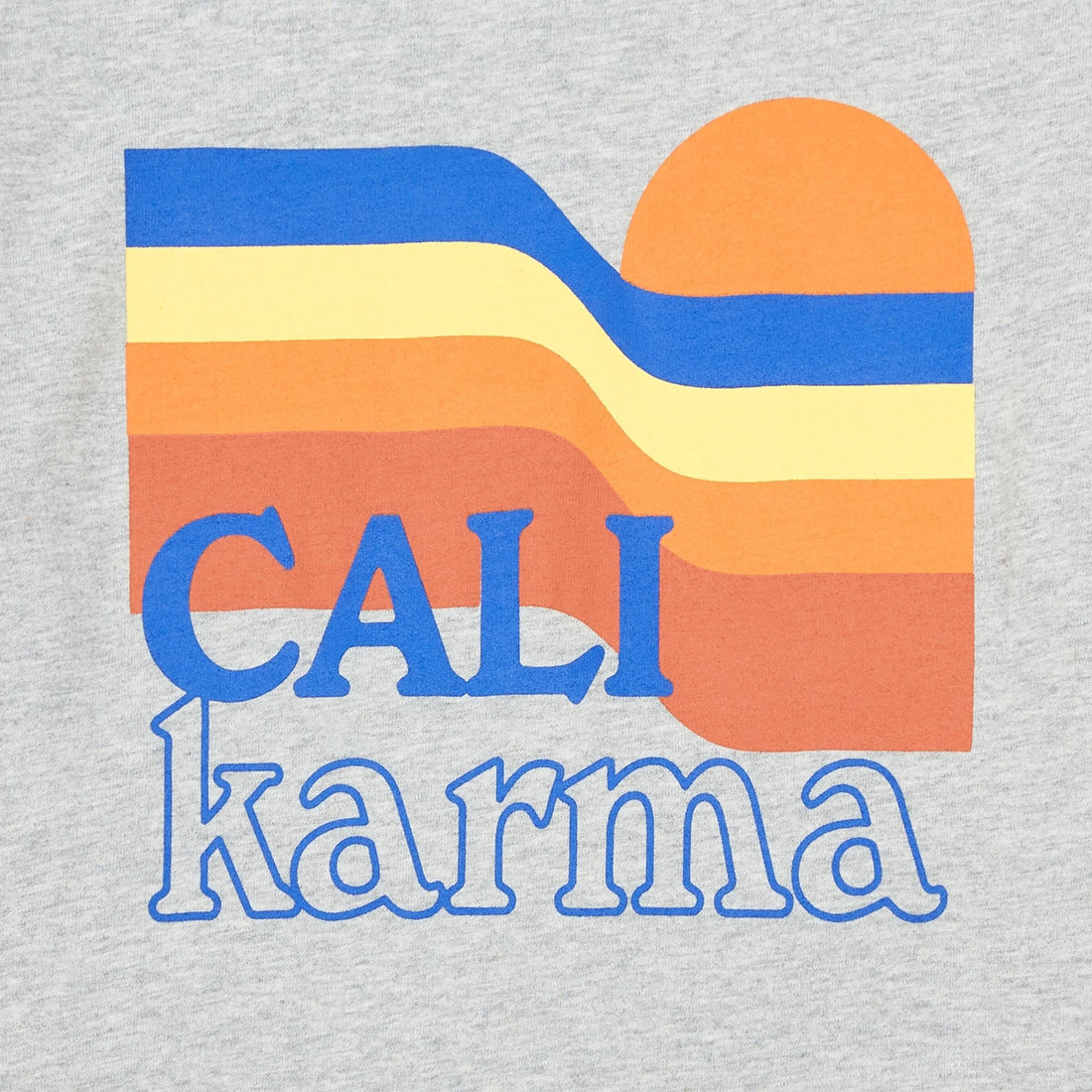 Hundred Pieces tees Hundred Pieces Light Heather Cali Karma T-Shirt