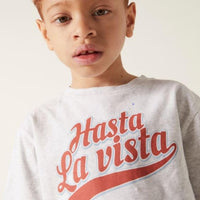 Hundred Pieces tees Hundred Pieces Light Heather Hasta La Vista T-Shirt
