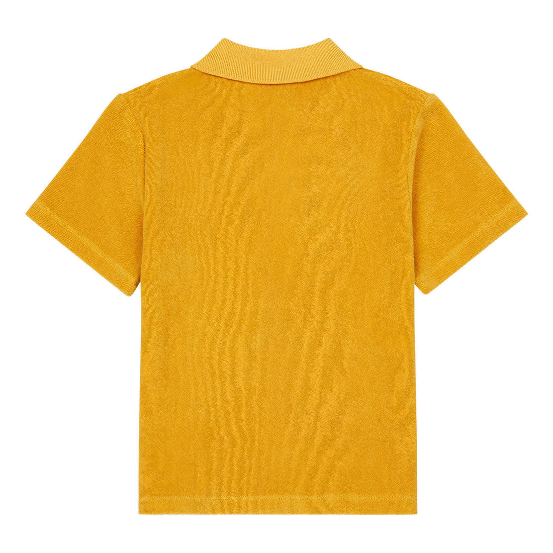 Hundred Pieces tees Hundred Pieces Marigold Terry Cloth Polo Shirt