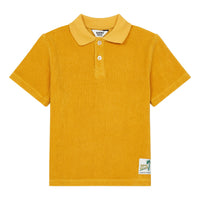 Hundred Pieces tees Hundred Pieces Marigold Terry Cloth Polo Shirt