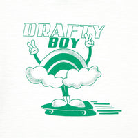 Hundred Pieces tees Hundred Pieces Off White Drafty Boy T-Shirt