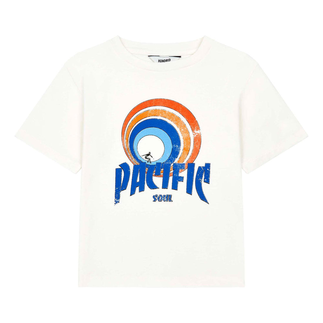 Hundred Pieces tees Hundred Pieces Off White Pacific Soul T-Shirt