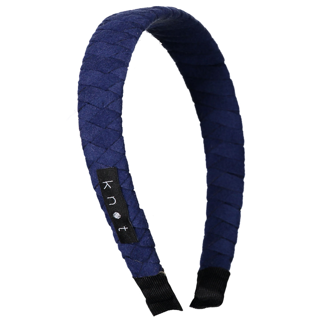 Knot Hairbands Felt Braided Headband // Cobalt