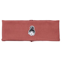 Knot Hairbands Felt Headwrap // Rose