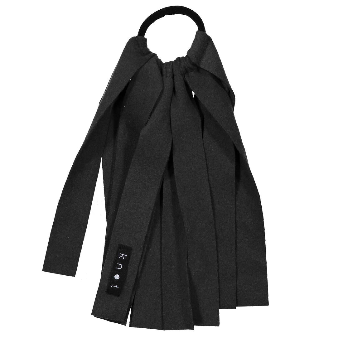 Knot Hairbands Felt Hairtie // Black