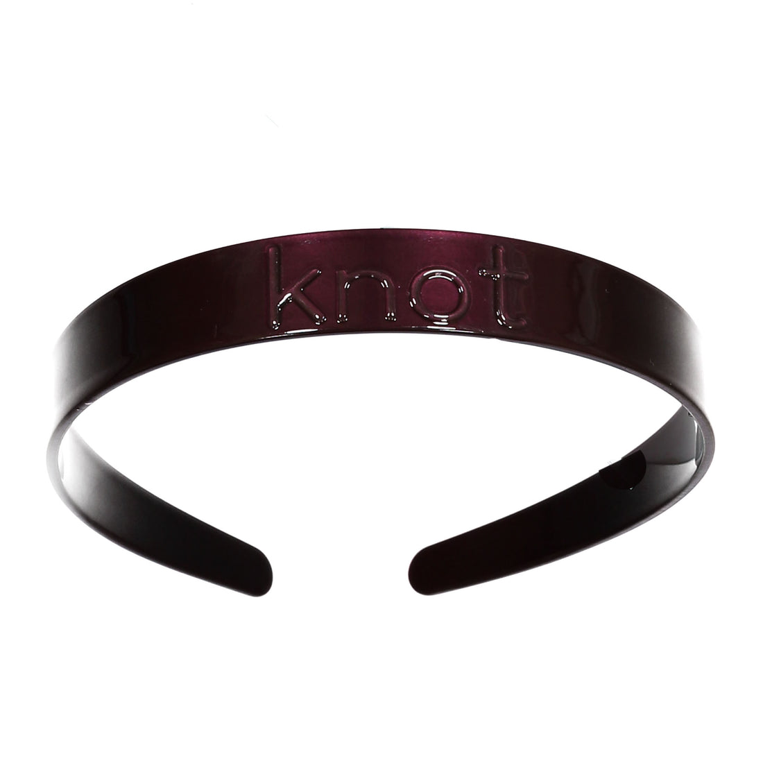Knot Hairbands Knot Signature Headband // Plum