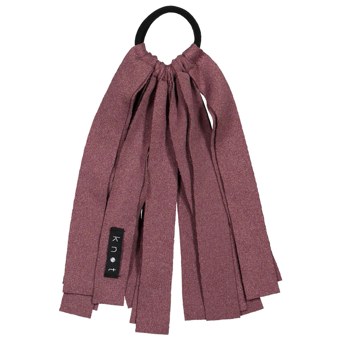 Knot Hairbands Felt Hairtie // Plum