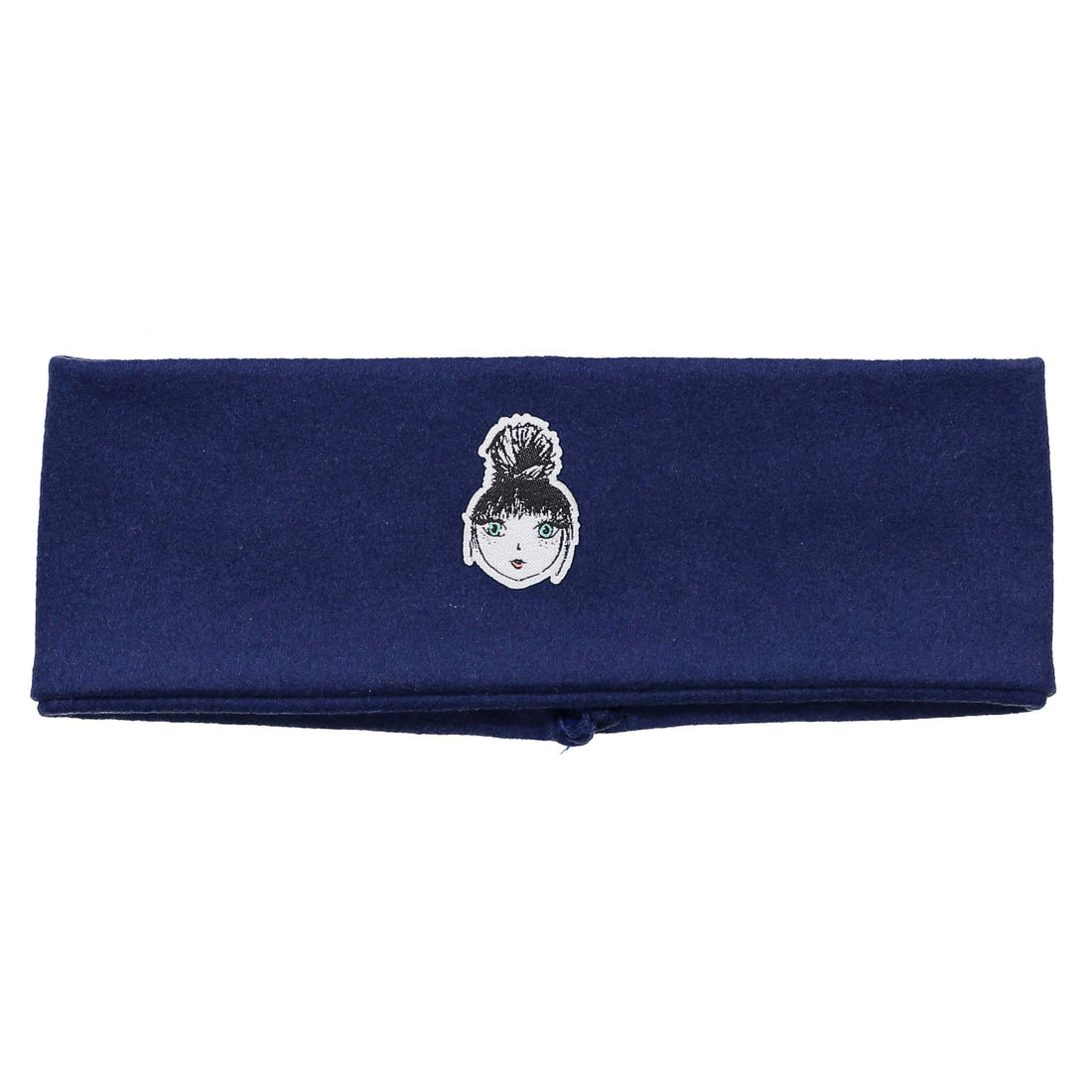 Knot Hairbands Felt Headwrap // Cobalt