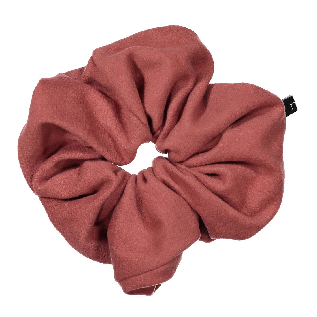 Knot Hairbands Felt Scrunchie // Rose