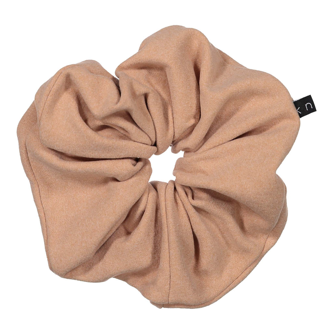 Knot Hairbands Felt Scrunchie // Caramel