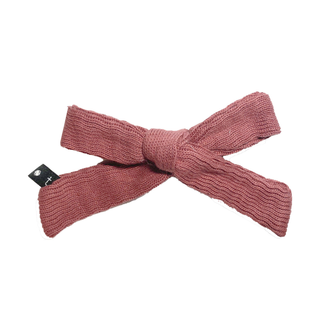 Knot Hairbands Knit Bow Clip // Rose