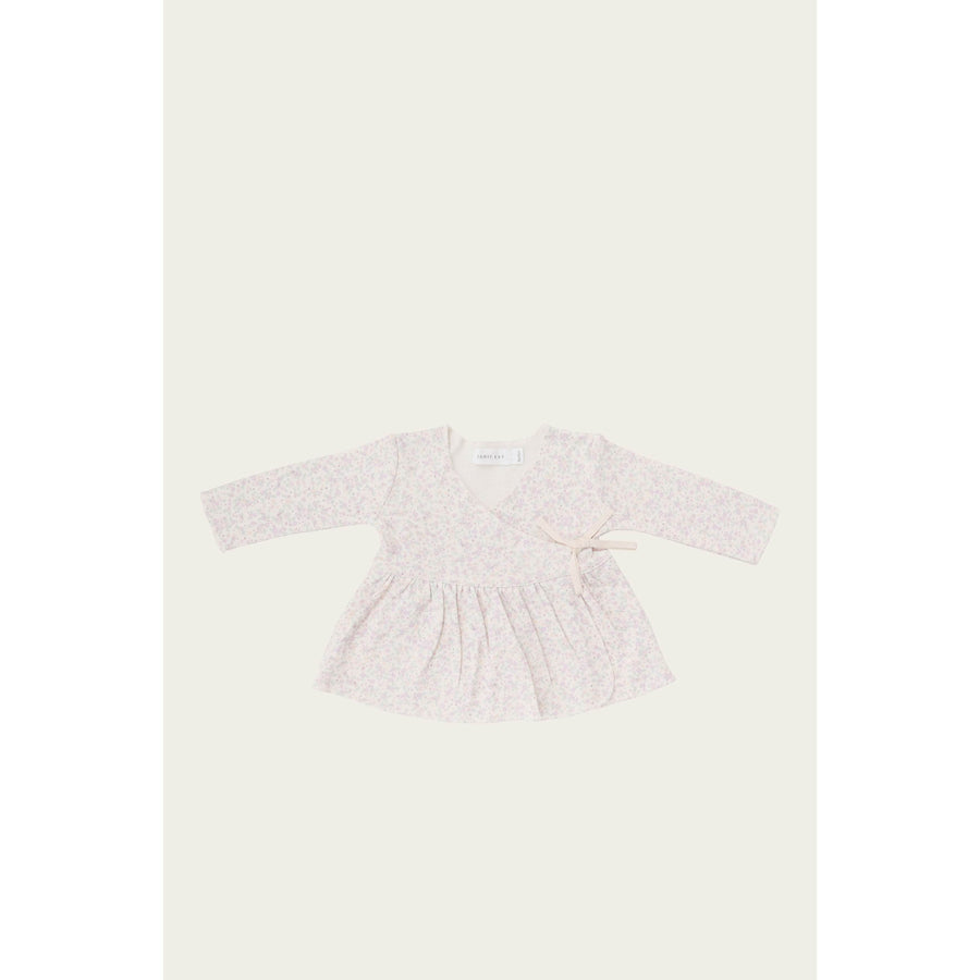 Jamie Kay tees Jamie Kay  Hana Floral Organic Cotton Wrap Top