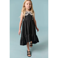 Jessie and James dresses Jessie and James Black Linen Billie Dress