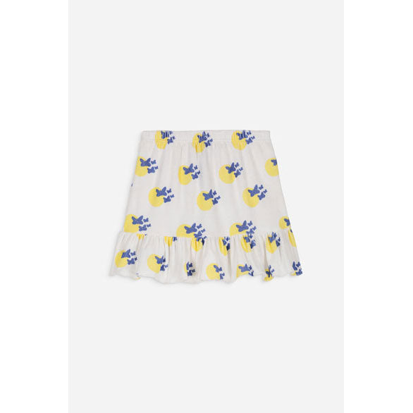 We are Kids Blue Butterfly Terry Emma Skirt