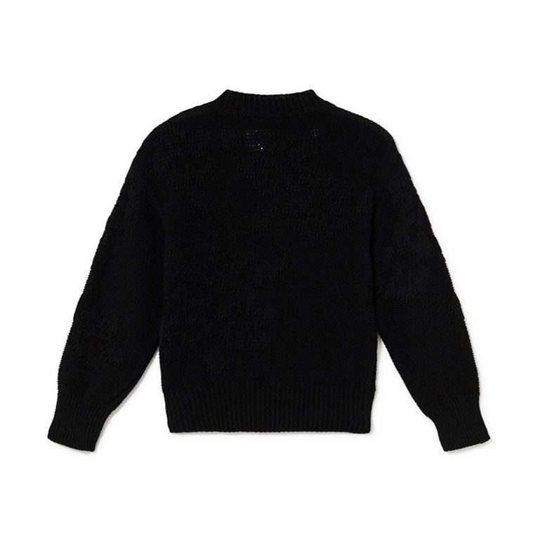 Little Creative Factory Black Hawaii Knit Sweater