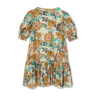 Little Creative Factory Flower Print Hawaii Dress