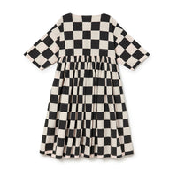 Little Creative Factory Check Soft Tribal Short Sleeved Dress